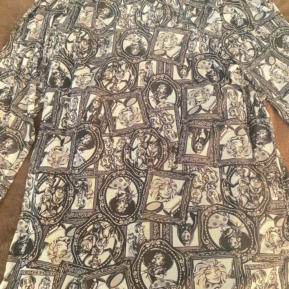 Women’s Disney Plus Size Haunted Mansion Sheer Top